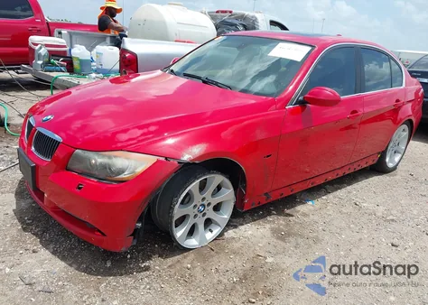 2006 BMW 330I из США, поврежденный, VIN WBAVB33506KS36618